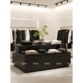 包展示台美容院护肤品陈列柜 店中岛台道具鞋 服装 店双面流水台女装