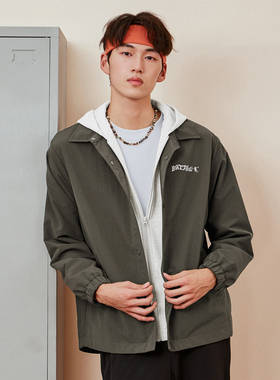 乔丹梭织厚外套男冬季保暖防风经编绒篮球运动风衣QDAFD3261061B