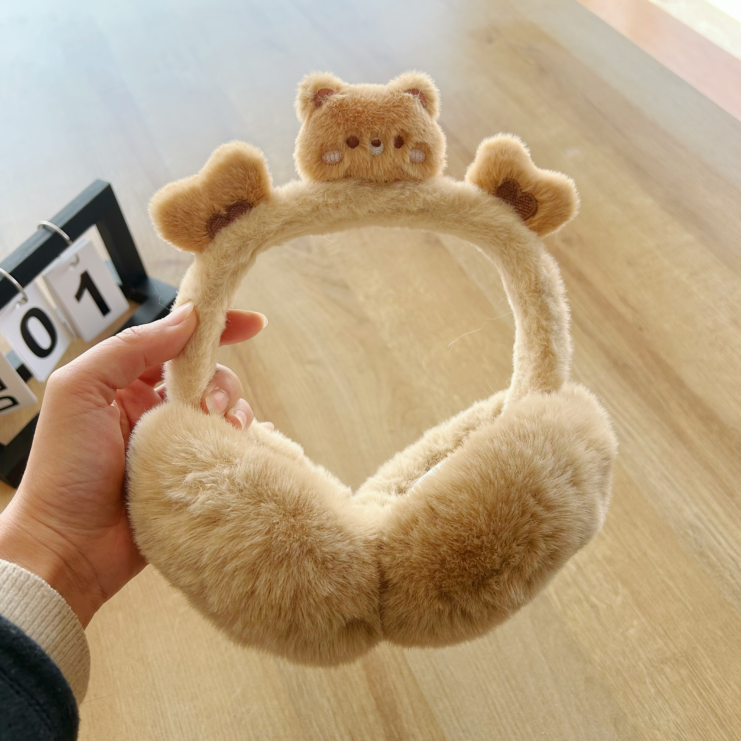 冬女可爱毛绒保暖耳罩