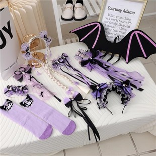 项链服装 儿童库洛米服装 翅膀 手杖 搭配 配饰cosplay女童发箍