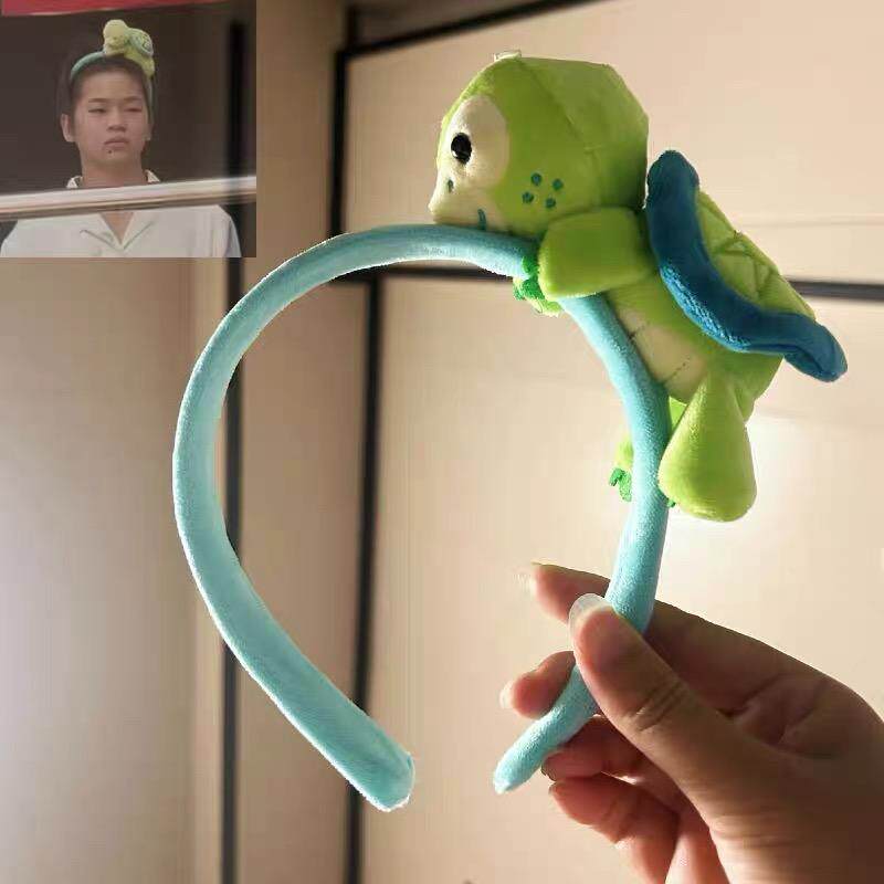 卡通可爱毛绒发箍少女可爱