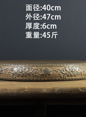 中式浮雕石鼓仿古石鼓手工打磨