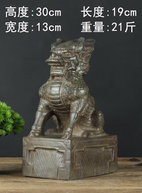 石雕青石整料雕刻复古做旧浮雕