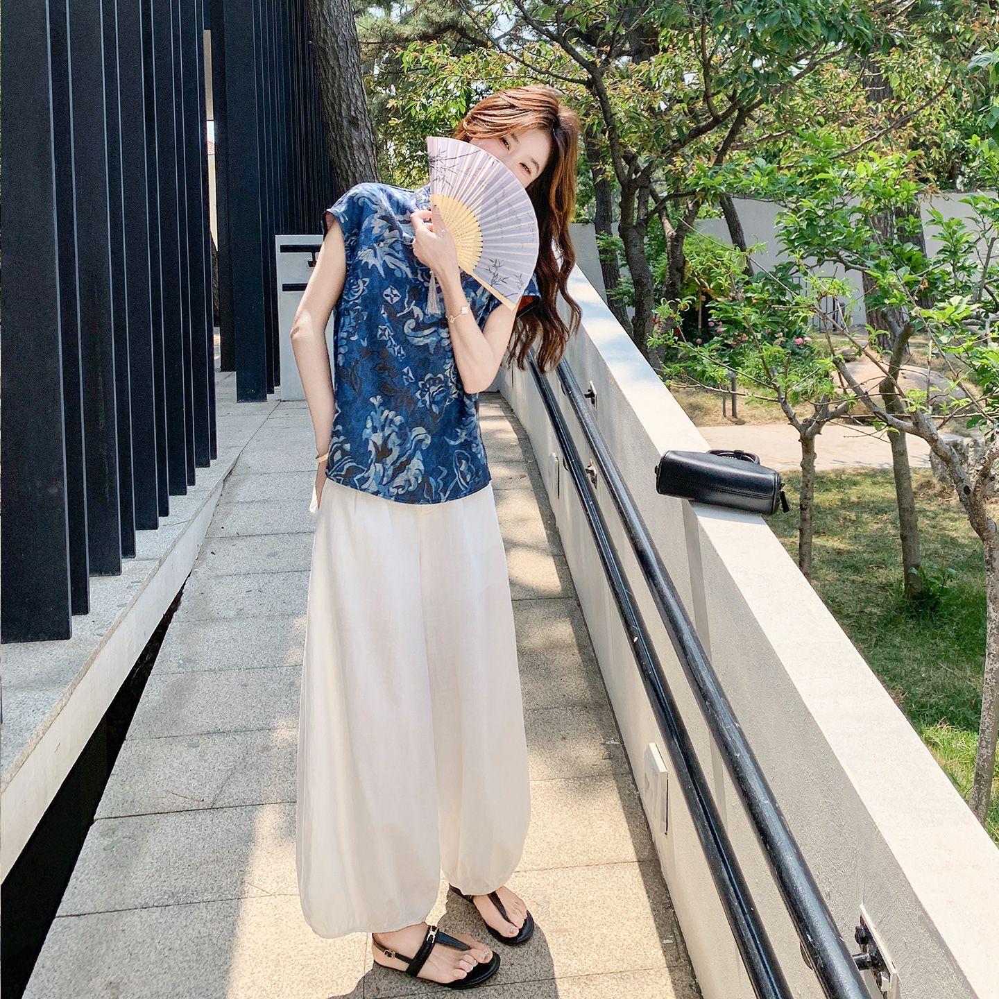 新品！祥云印花风套装139-25109-P175控268，商品下架区商品下架区，浙宝139