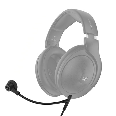 森海塞尔HD500BAM原厂带麦线材HD505/HD550/HD599/HD560S/HD620S带麦线升级线耳机线 带线控麦克开关游戏耳机