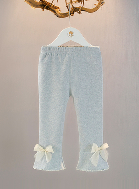 女童裤子春秋2025新款洋气时髦小童韩版喇叭裤南周岁女宝宝休闲裤