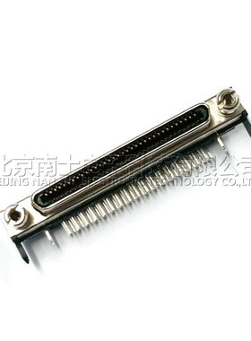 原装VHDCI V68连接器 SCSI焊板MINI母座 小68P弯脚 0.8MM插座CN型