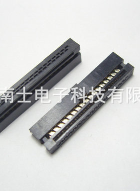 优质 FC-30P IDC压线头 ISP接头 JTAG 牛角插头 1.27*1.27MM间距