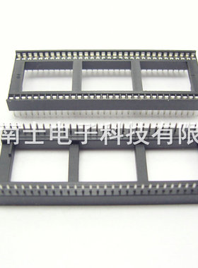 64P IC插座 IC座 间距1.778mm 芯片底座 集成电路插座 密脚