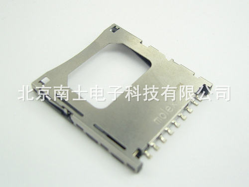 MOLEX SD二合一卡座 自弹式 SD卡槽 弹出式 SD卡座 67600-8001