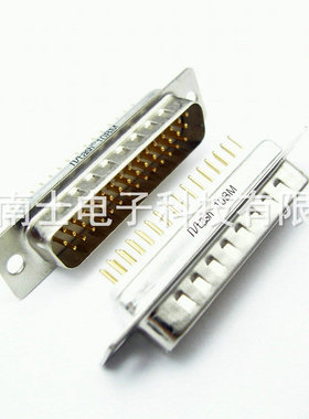 精工南士 镀金HDP44公头 DP44针 HDB44 DB44 D-sub接头插板焊板式