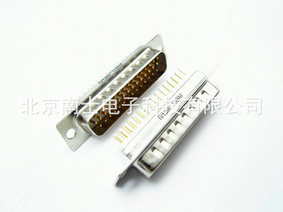 精工南士 镀金HDP44公头 DP44针 HDB44 DB44 D-sub接头插板焊板式