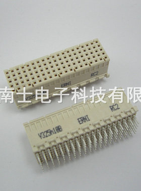 原装 ERNI 114111 CPCI J3连接器 PCB 95P 5*19 B型母座 直插