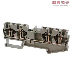 FEED 3031445 28AWG THRU BLK TERM CONN 正品 原装