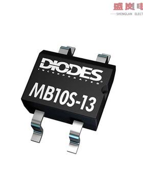 原装正品MB10S-13[BRIDGE RECT 1PHASE 1KV 800MA MBS]