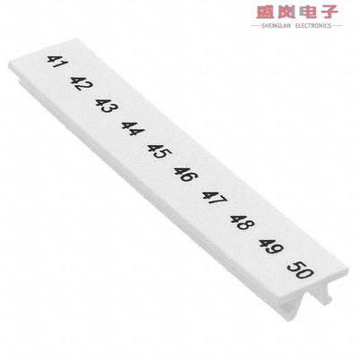 原装正品1050017:0041[CONN ACC MARKER STRIP PREPRINT]