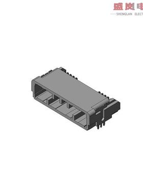 原装正品MX77A024HF1[CONN PIN HDR 24 POS R/A SMT]