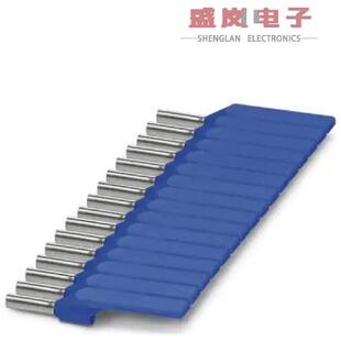 CONN 3240572 FERRULE 14AWG 原装 BLUE 正品