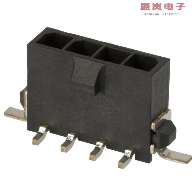 原装正品2-1445053-4[CONN HEADER SMD 4POS 3MM]