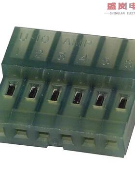 原装正品3-640443-6[CONN RCPT 6POS IDC 28AWG TIN]