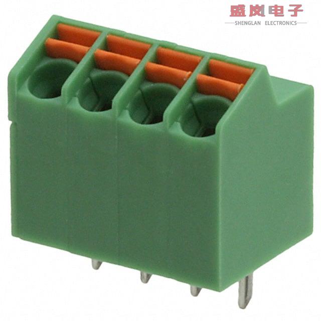 原装正品1752120[TERM B 4POS 25DEG 3.5MM PCB]