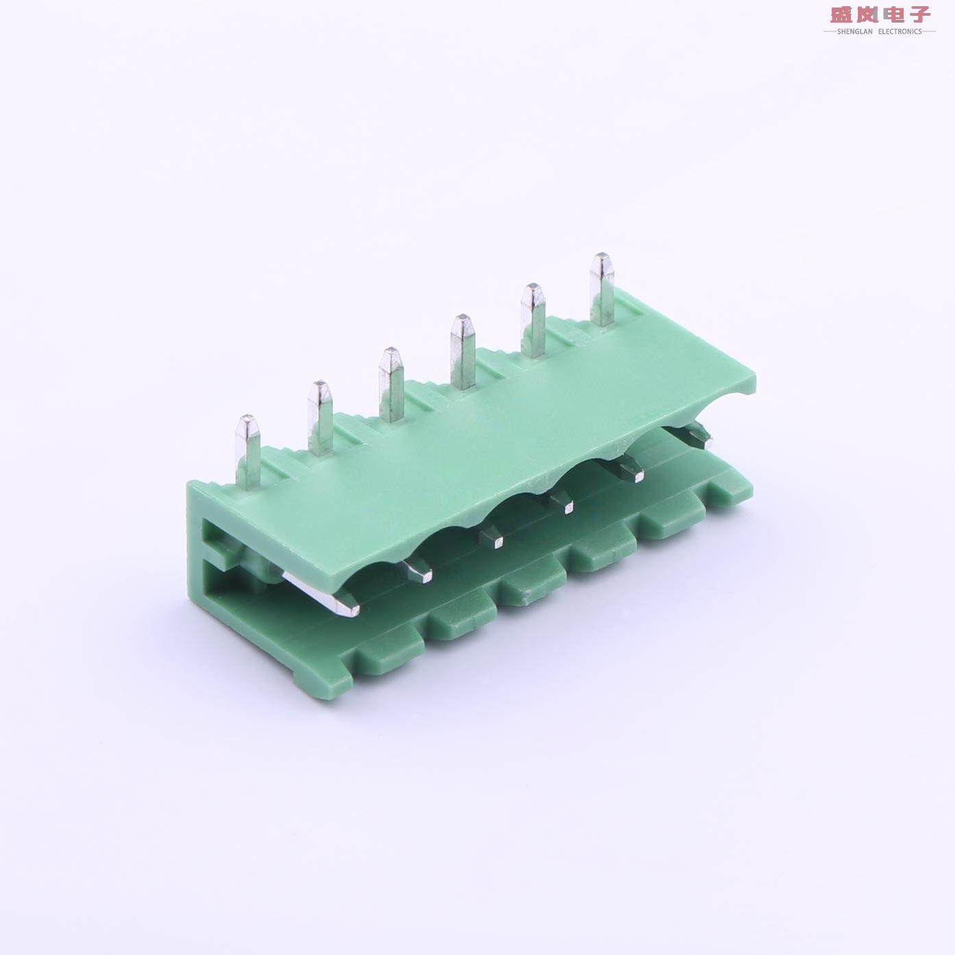 原装正品DB2ER-5.08-6P-GN[5.08mm 排数:1 每排P数:6 弯针]