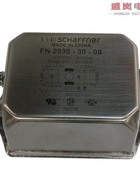原装正品FN2030-30-08[LINE FILTER 250VAC 30A CHASS MNT]