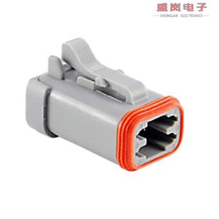 4POS 正品 CONN 原装 SIZE AT06 EC01 20AWG PLUG