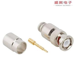 CONN BNC CRIMP 正品 50OHM 112627 STR 原装 PLUG