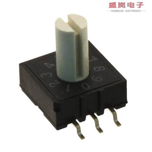 原装正品A6RS-102RS-P[SWITCH ROTARY DIP BCD 25MA 24V]