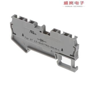 FEED 3036534 28AWG THRU BLK TERM CONN 正品 原装