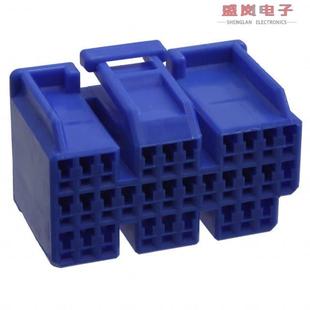 CONN BLUE 正品 31POS 179680 PLUG 原装 HOUSING