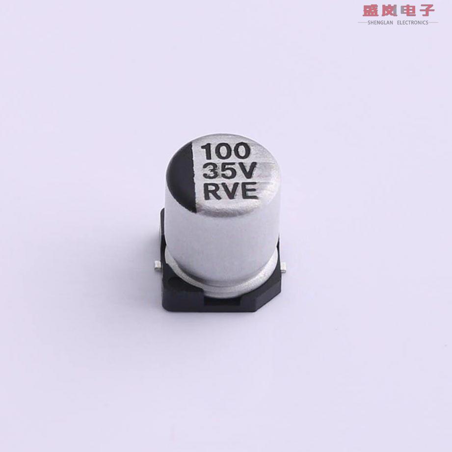 原装正品RVE1V101M0607[贴片铝电解电容 20% - 35V 100