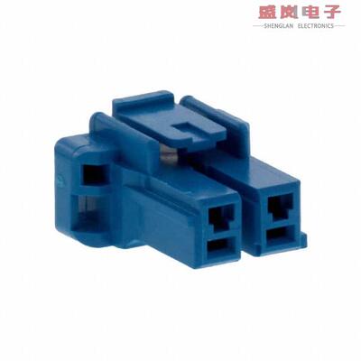 原装正品2-1376388-3[CONN 2P PLUG HSG BLUE]