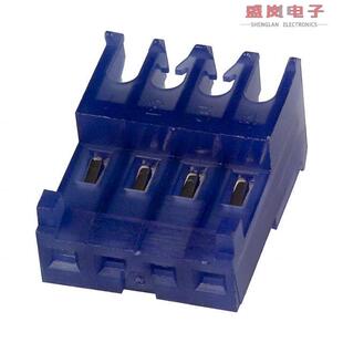 26AWG 644564 RCPT 4POS CONN TIN 原装 IDC 正品