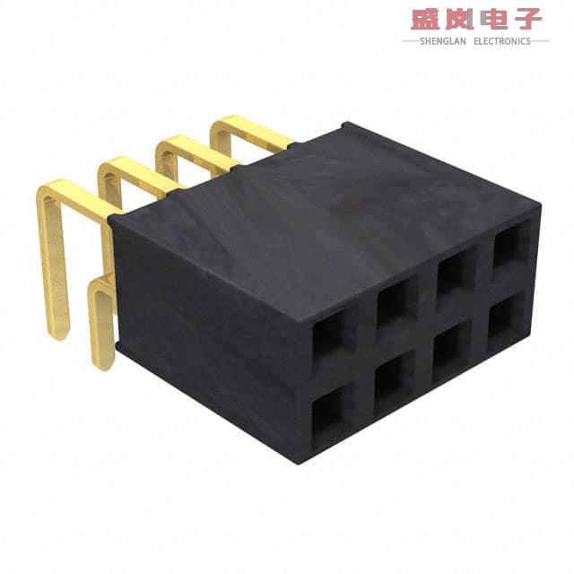 原装正品SSW-104-02-G-D-RA[CONN RCPT 8POS 0.1 GOLD