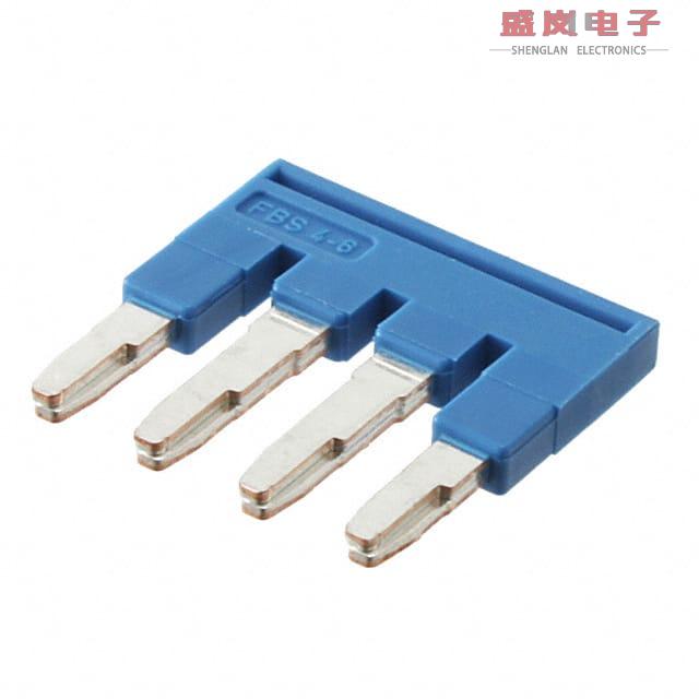 原装正品3036958[JUMPER TERM BLK 4POS FLAT PIN]