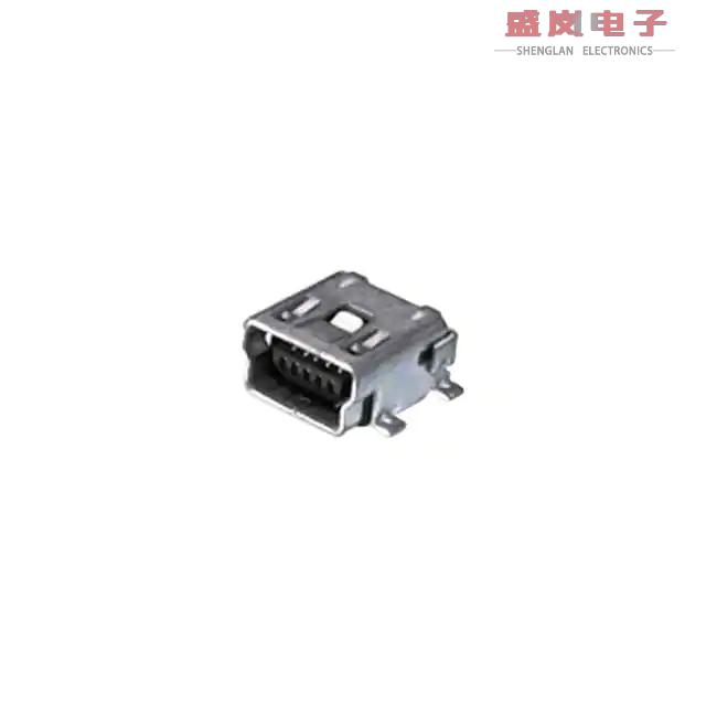原装正品1734035-3[CONN RCPT USB2.0 MINI B SMD R/A]