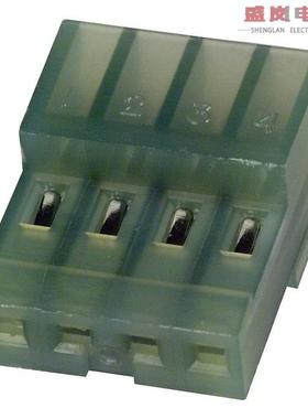 原装正品3-640443-4[CONN RCPT 4POS IDC 28AWG TIN]