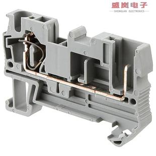 TERM BLK GRAY 正品 6.2MM 3042719 2POS 原装 PLUG