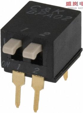 原装正品BPA02B[SWITCH PIANO DIP SPST 100MA 5V]