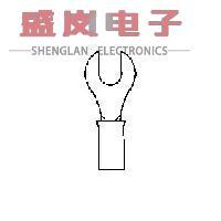 原装正品35680[CONN RING SLOTTED 10-12AWG #1/4]