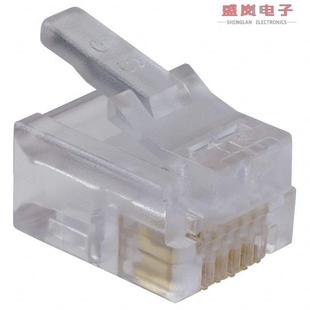 MOD 940 UNSHIELDED 6P6C PLUG CONN 3066 正品 原装