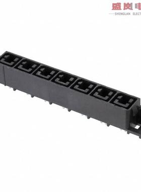 原装正品556881-7[CONN RCPT 7POS 11.18MM PCB SLDR]