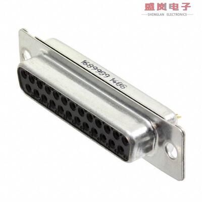 原装正品1689909[CONN D-SUB RCPT 25POS SLDR CUP]