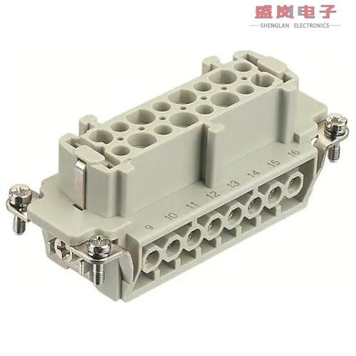原装正品09330162701[INSERT FEMALE 16POS+1GND SCREW]