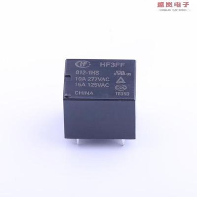 原装正品HF3FF/012-1HS[功率继电器 单刀单掷/常开 S