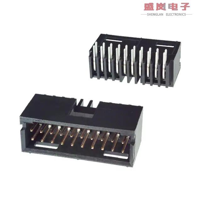 原装正品5-103166-8[CONN HEADER R/A 20POS 2.54MM]