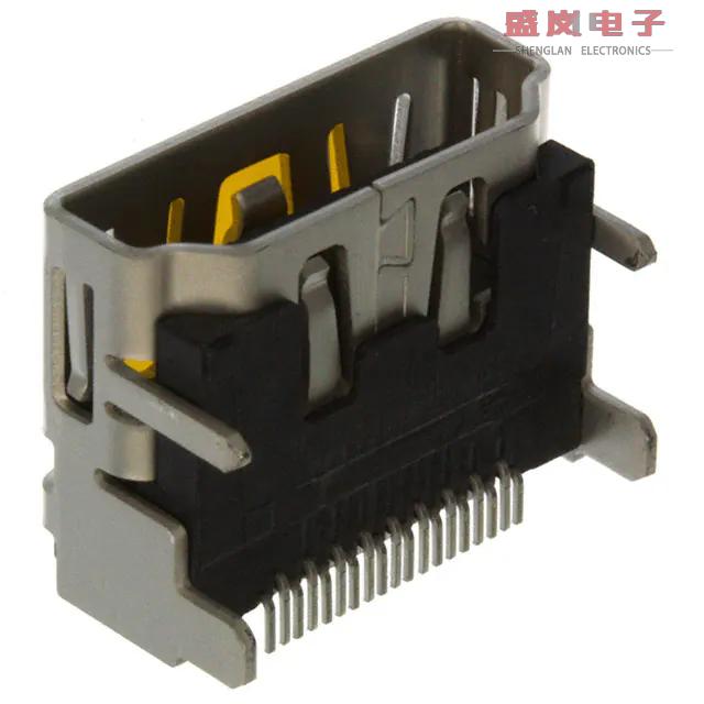 原装正品1747981-1[CONN RCPT HDMI 19POS PNL MNT R/A]