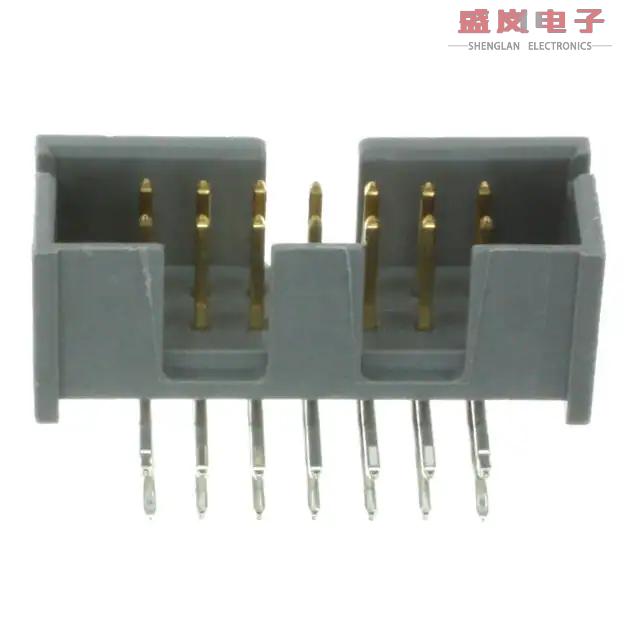 原装正品5104340-2[CONN HEADER R/A 14POS 2.54MM]